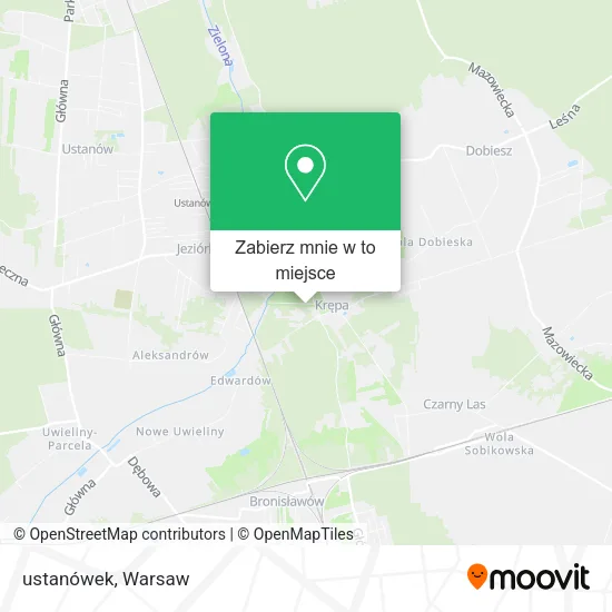 Mapa ustanówek