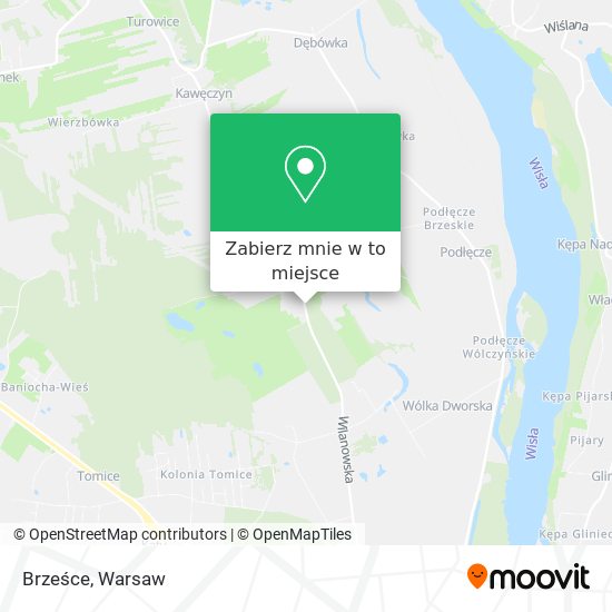 Mapa Brześce