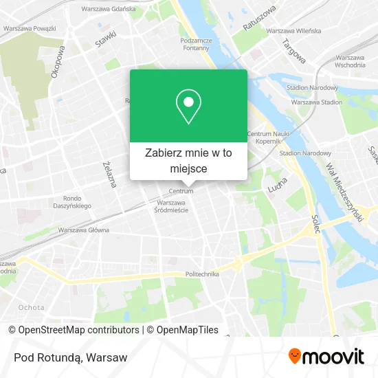 Mapa Pod Rotundą