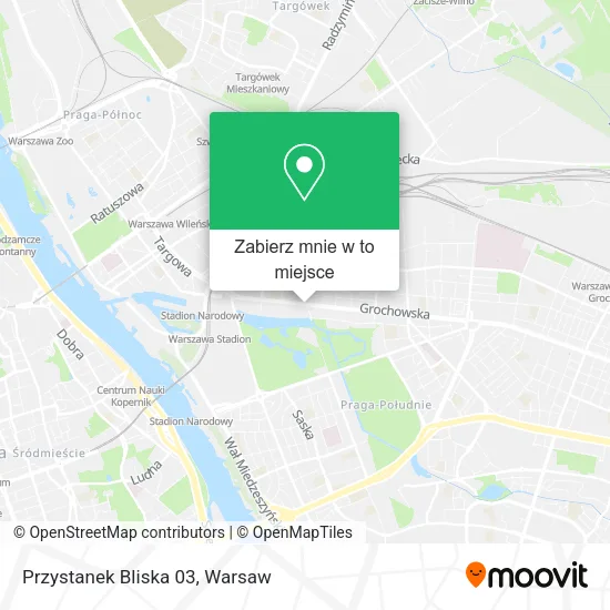 Mapa Przystanek Bliska 03