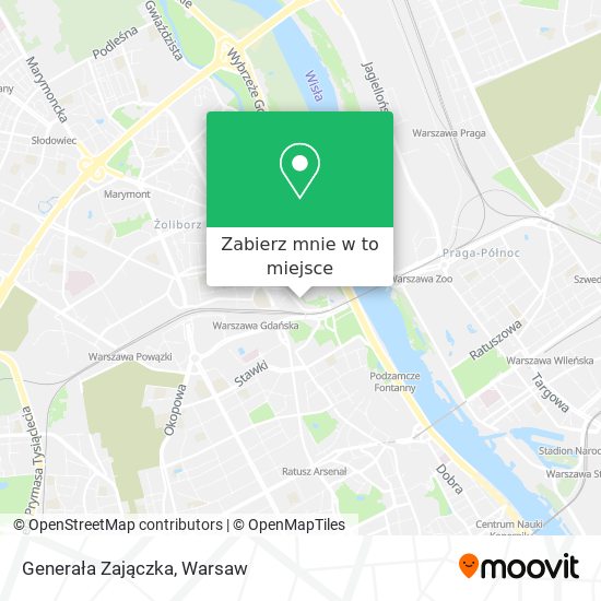 Mapa Generała Zajączka