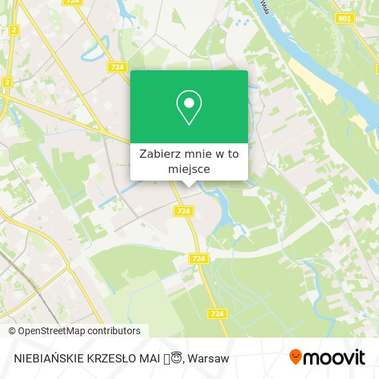 Mapa NIEBIAŃSKIE KRZESŁO MAI 🌟😇