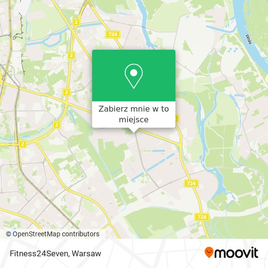 Mapa Fitness24Seven