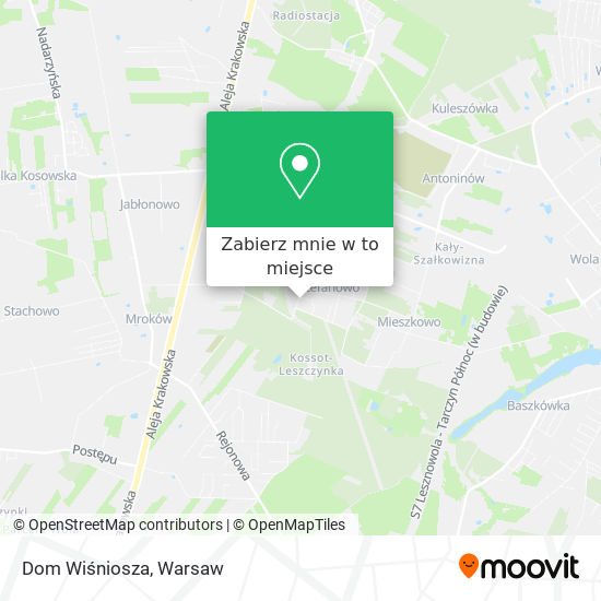 Mapa Dom Wiśniosza