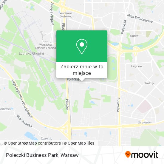 Mapa Poleczki Business Park