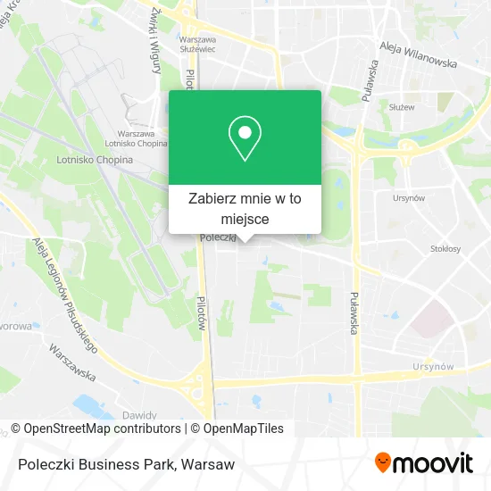 Mapa Poleczki Business Park