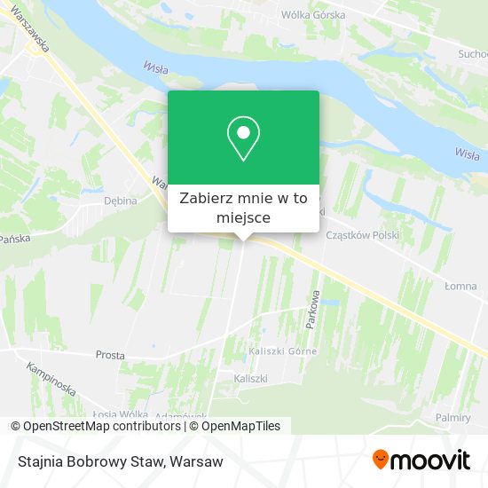 Mapa Stajnia Bobrowy Staw