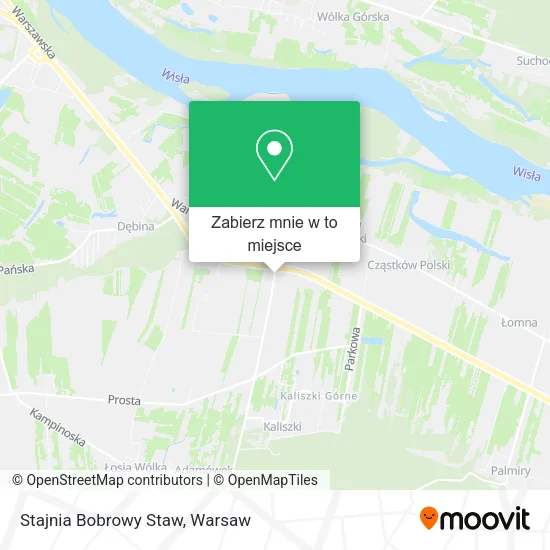 Mapa Stajnia Bobrowy Staw