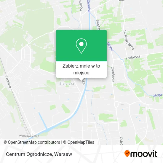 Mapa Centrum Ogrodnicze