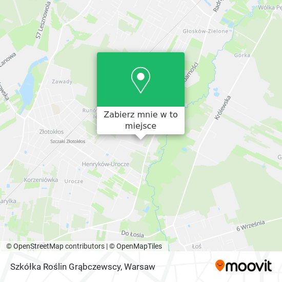 Mapa Szkółka Roślin Grąbczewscy