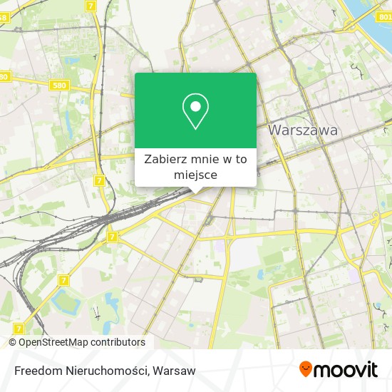 Mapa Freedom Nieruchomości