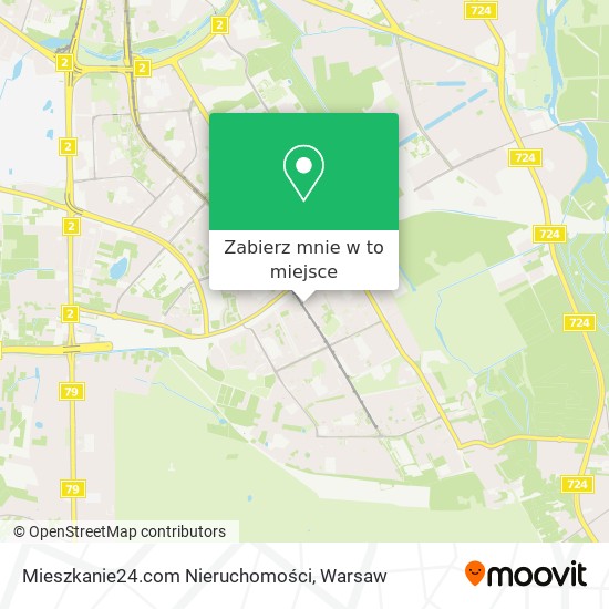 Mapa Mieszkanie24.com Nieruchomości