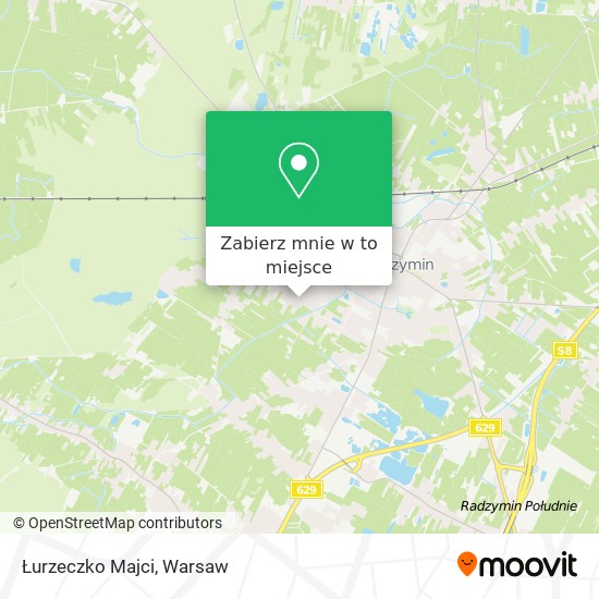 Mapa Łurzeczko Majci