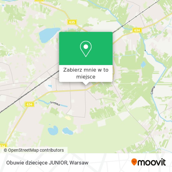 Mapa Obuwie dziecięce JUNIOR