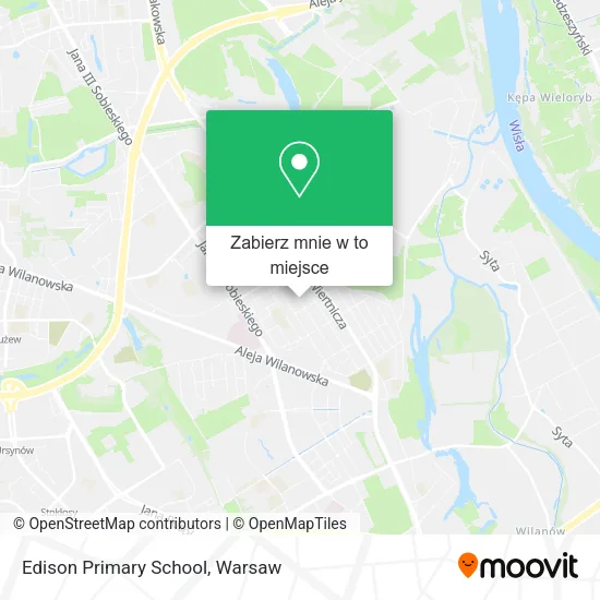 Mapa Edison Primary School