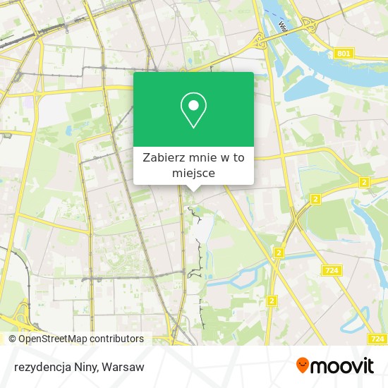 Mapa rezydencja Niny