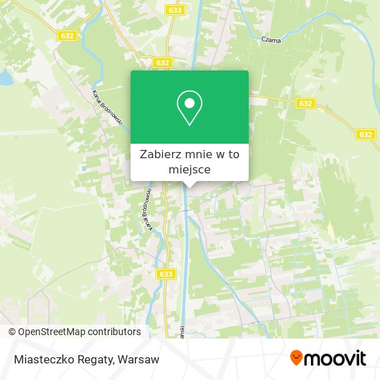 Mapa Miasteczko Regaty