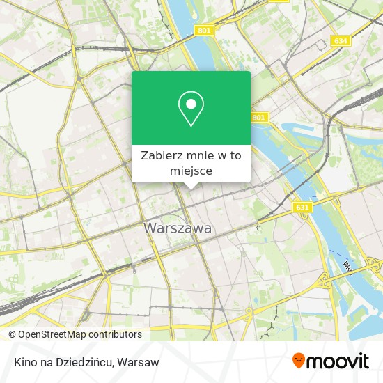 Mapa Kino na Dziedzińcu