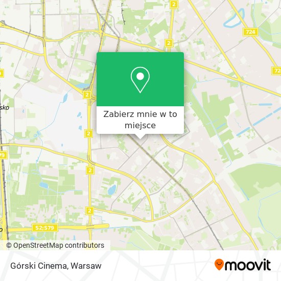 Mapa Górski Cinema