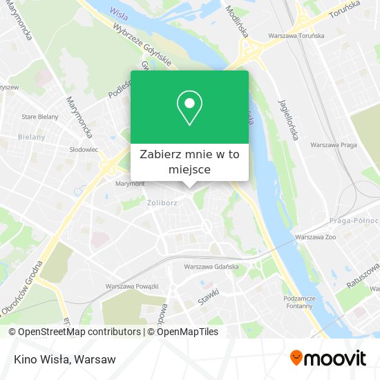 Mapa Kino Wisła