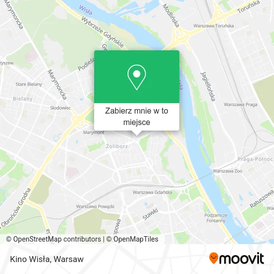 Mapa Kino Wisła