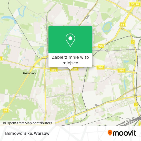 Mapa Bemowo Bike