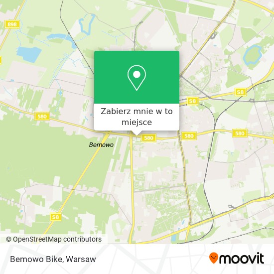 Mapa Bemowo Bike