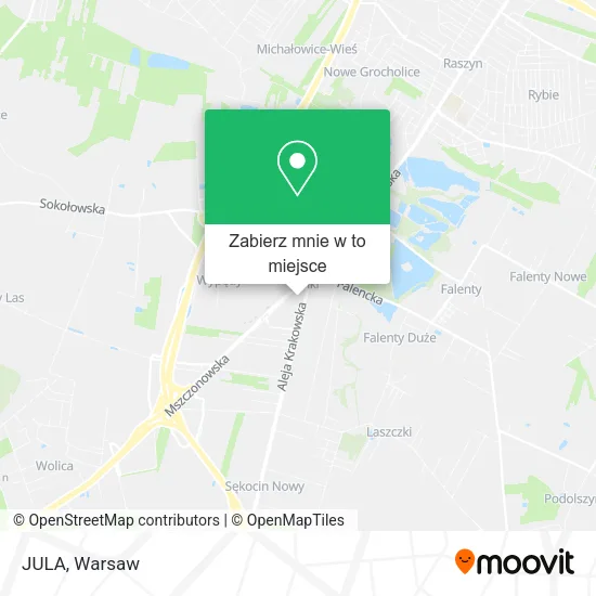 Mapa JULA