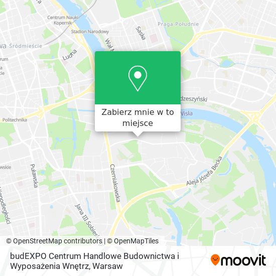 Mapa budEXPO Centrum Handlowe Budownictwa i Wyposażenia Wnętrz