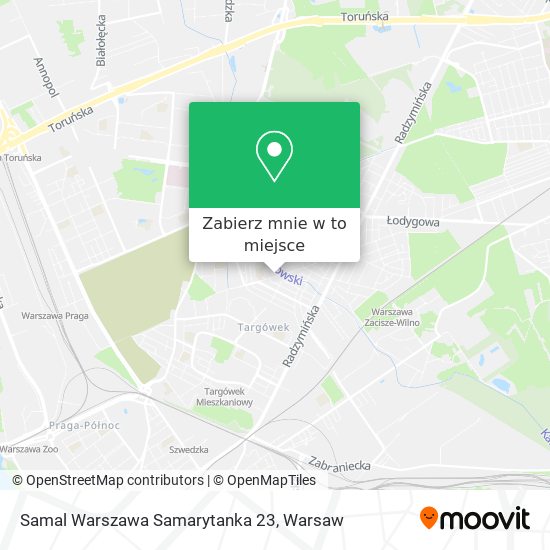 Mapa Samal Warszawa Samarytanka 23