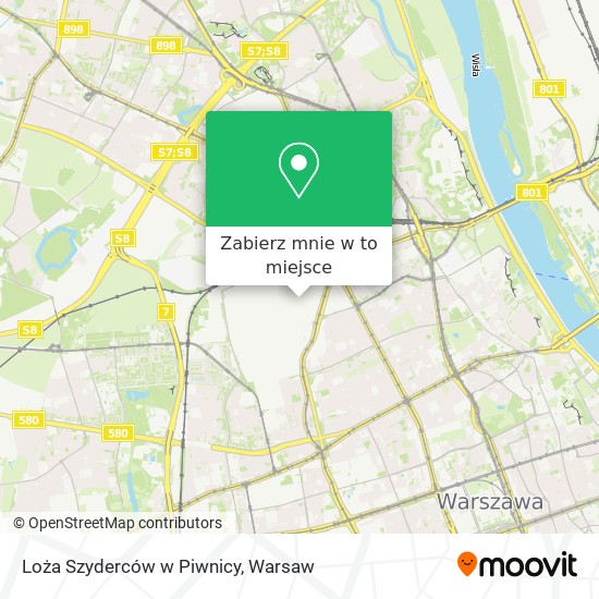 Mapa Loża Szyderców w Piwnicy