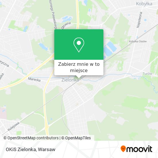 Mapa OKiS Zielonka