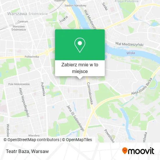 Mapa Teatr Baza