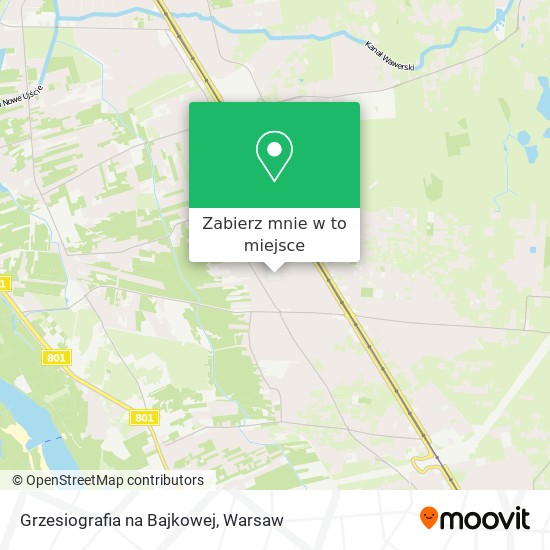 Mapa Grzesiografia na Bajkowej