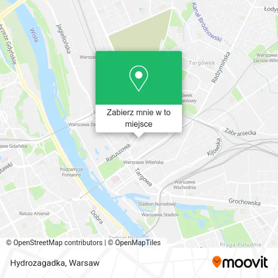 Mapa Hydrozagadka