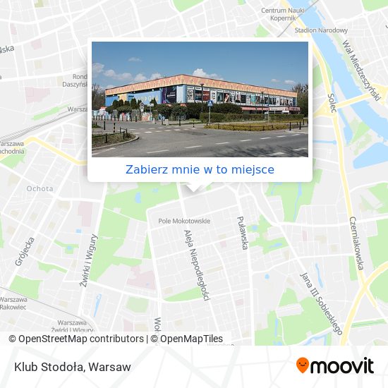 Mapa Klub Stodoła