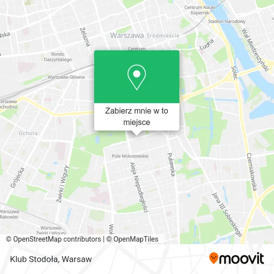 Mapa Klub Stodoła