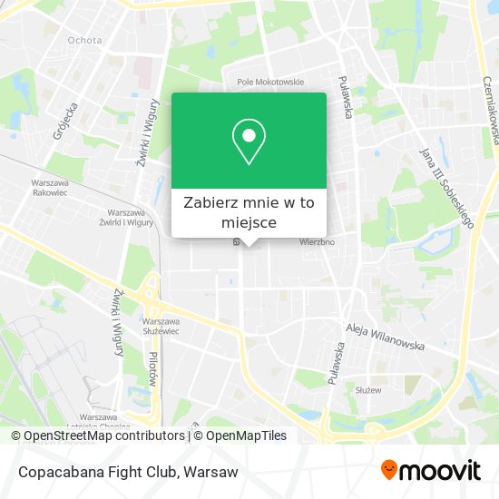 Mapa Copacabana Fight Club