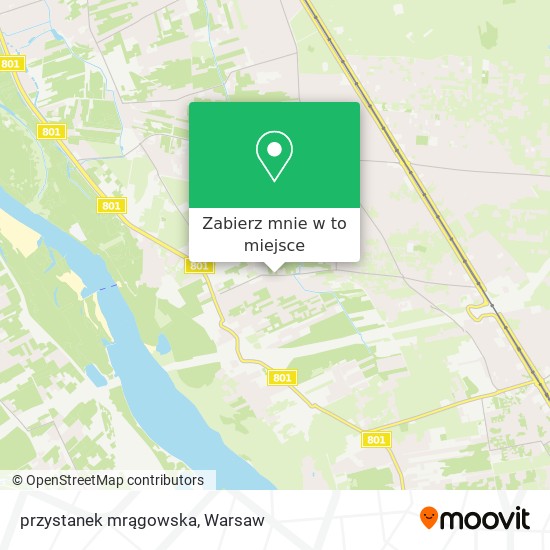 Mapa przystanek mrągowska