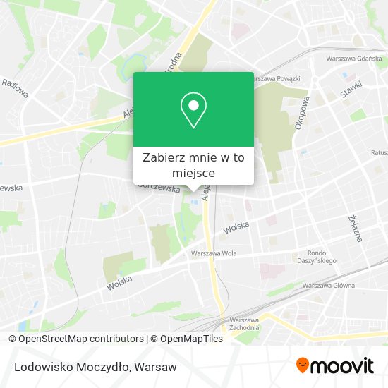 Mapa Lodowisko Moczydło