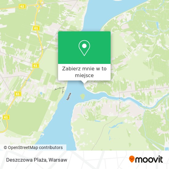 Mapa Deszczowa Plaża