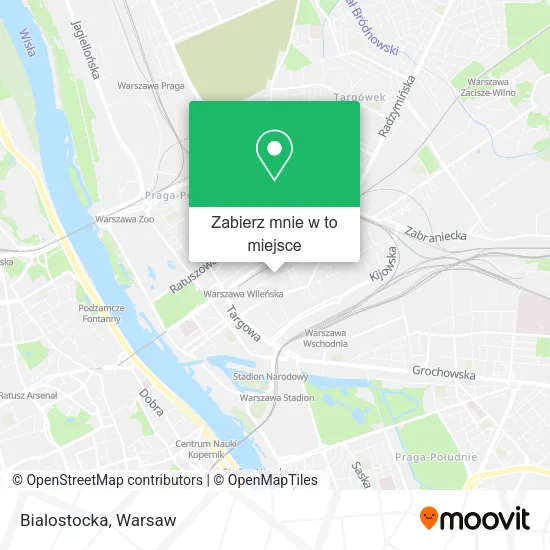 Mapa Bialostocka