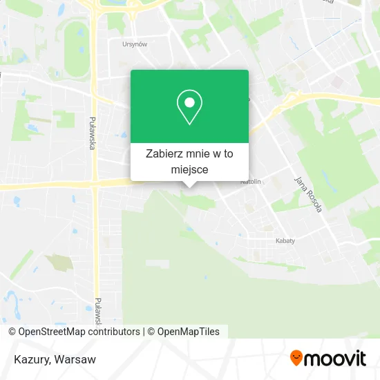 Mapa Kazury