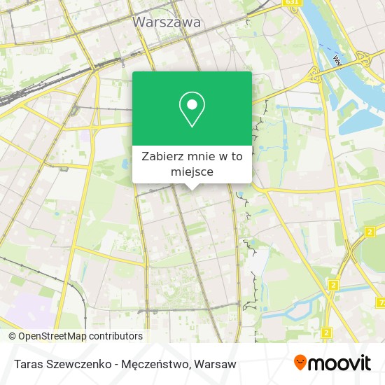 Mapa Taras Szewczenko - Męczeństwo