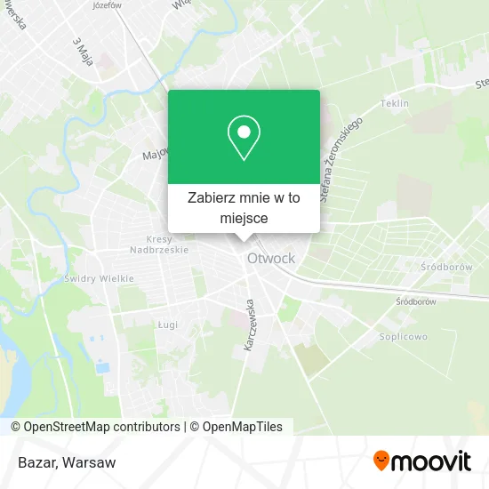 Mapa Bazar