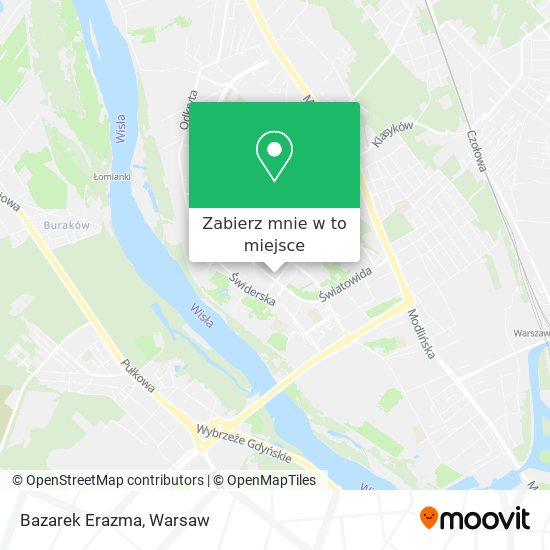 Mapa Bazarek Erazma