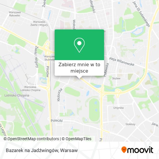 Mapa Bazarek na Jadźwingów