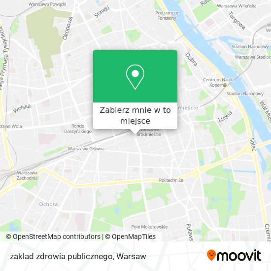 Mapa zaklad zdrowia publicznego