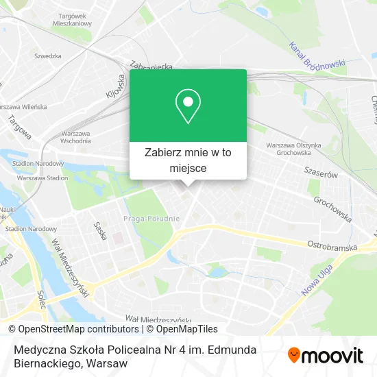Mapa Medyczna Szkoła Policealna Nr 4 im. Edmunda Biernackiego