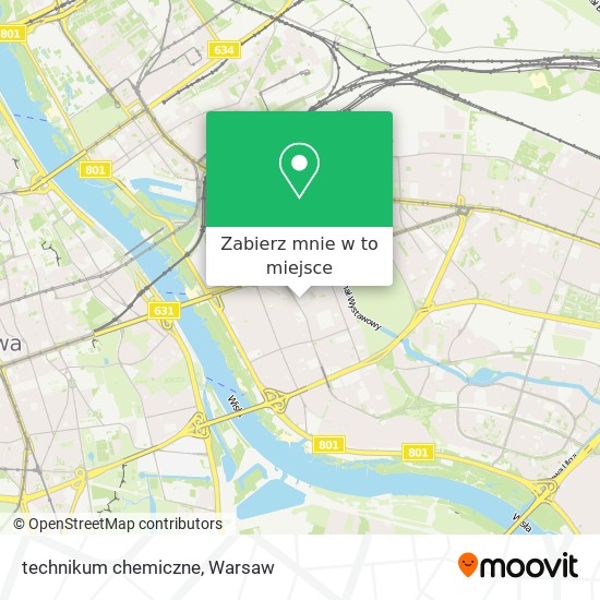 Mapa technikum chemiczne